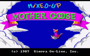 Mixed-Up Mother Goose_Disk1 screen shot title